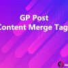 GP Post Content Merge Tags
