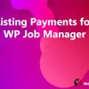 Listing Payments for WP Job Manager