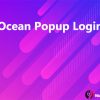 Ocean Popup Login