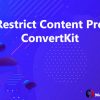 Restrict Content Pro ConvertKit