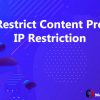 Restrict Content Pro IP Restriction