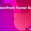 Storefront Footer Bar