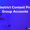 Restrict Content Pro Group Accounts