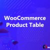 WooCommerce Product Table