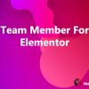 Team Member For Elementor
